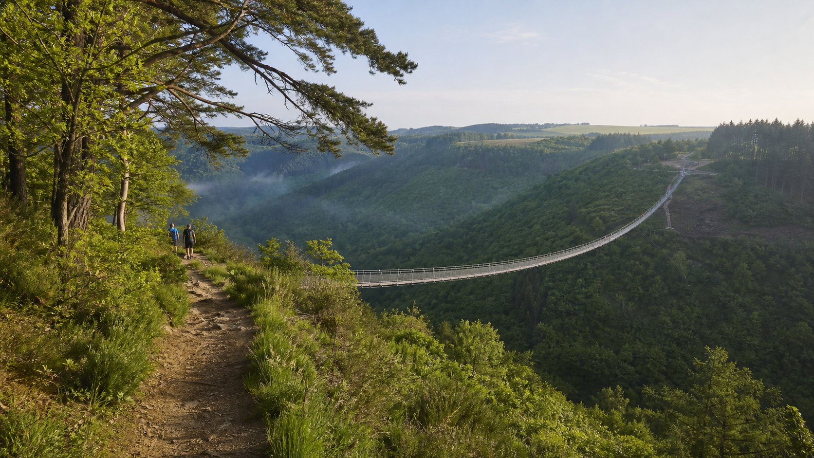 Kurzurlaub im Hunsrück: Geierlay, Idar-Oberstein und ruhige Wandertage planen